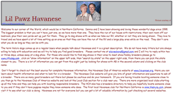 Desktop Screenshot of lilpawzhavanese.net